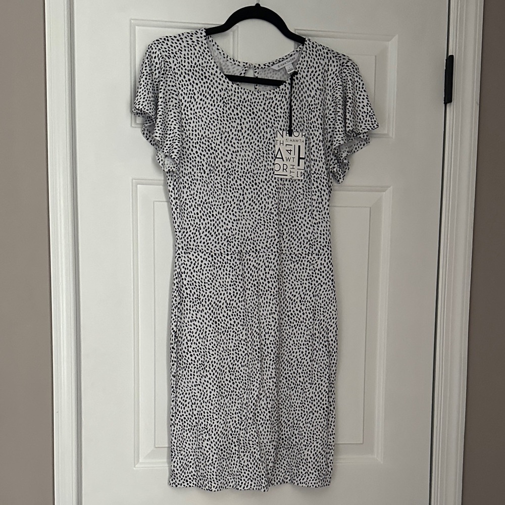 41 Hawthorn Clemmie Flutter Sleeve Sheath Dress
